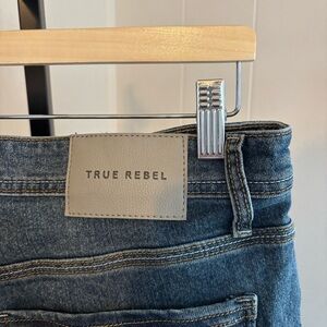 True Rebel 805 Straight Medium Wash Denim Blue Jeans Men’s 34x29 NWT Country